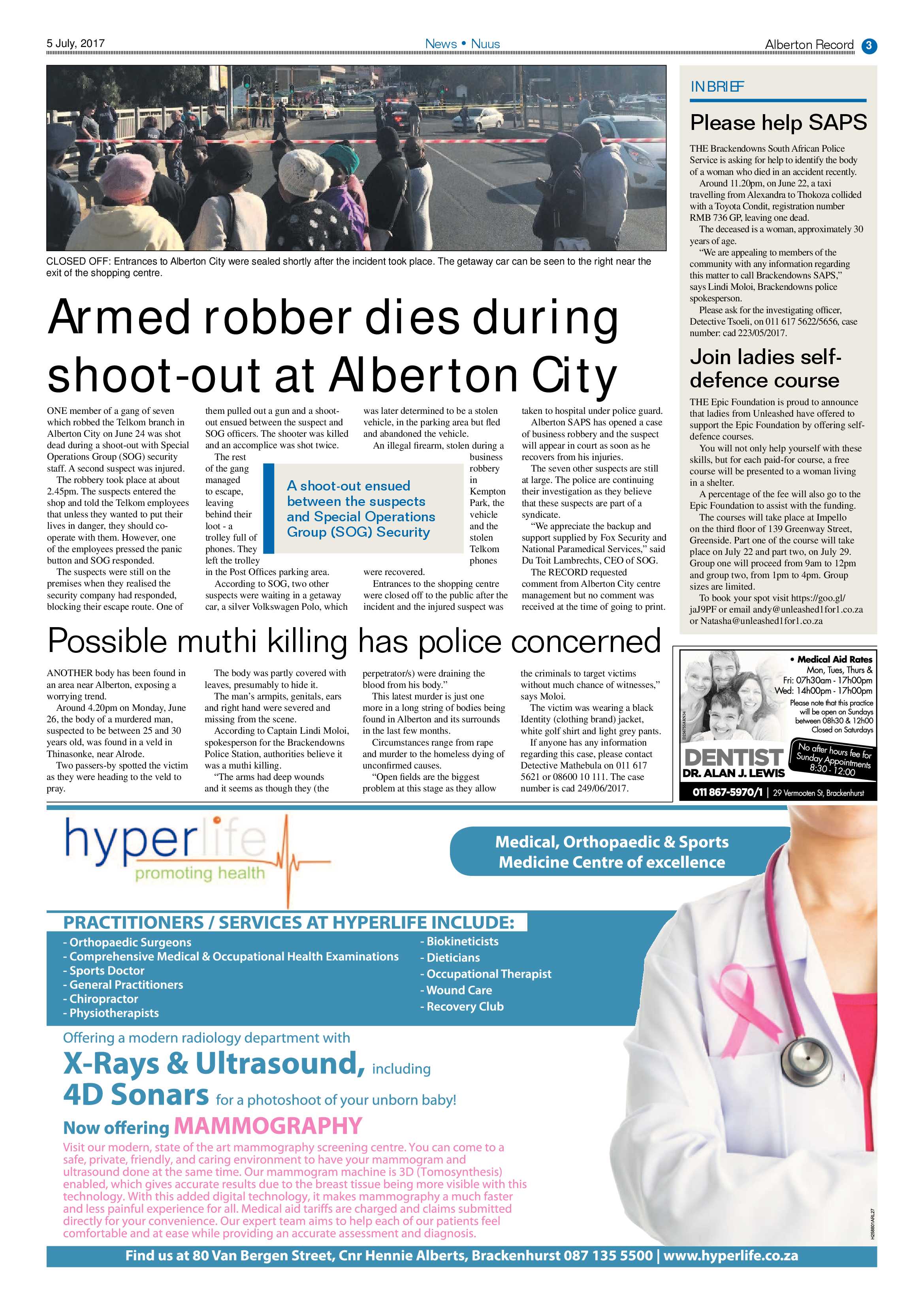 Alberton Record 4 July 2017 page 3