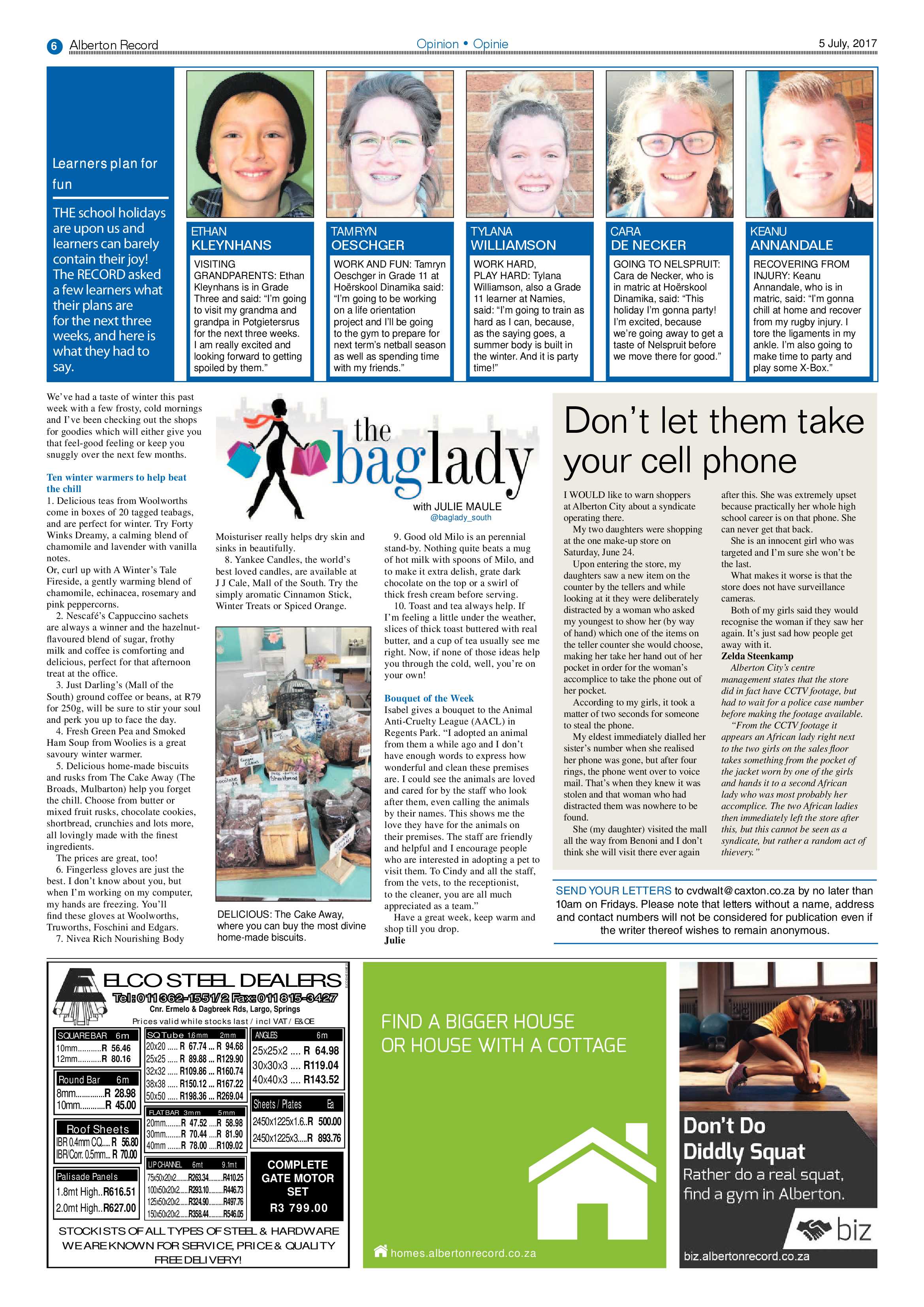 Alberton Record 4 July 2017 page 6