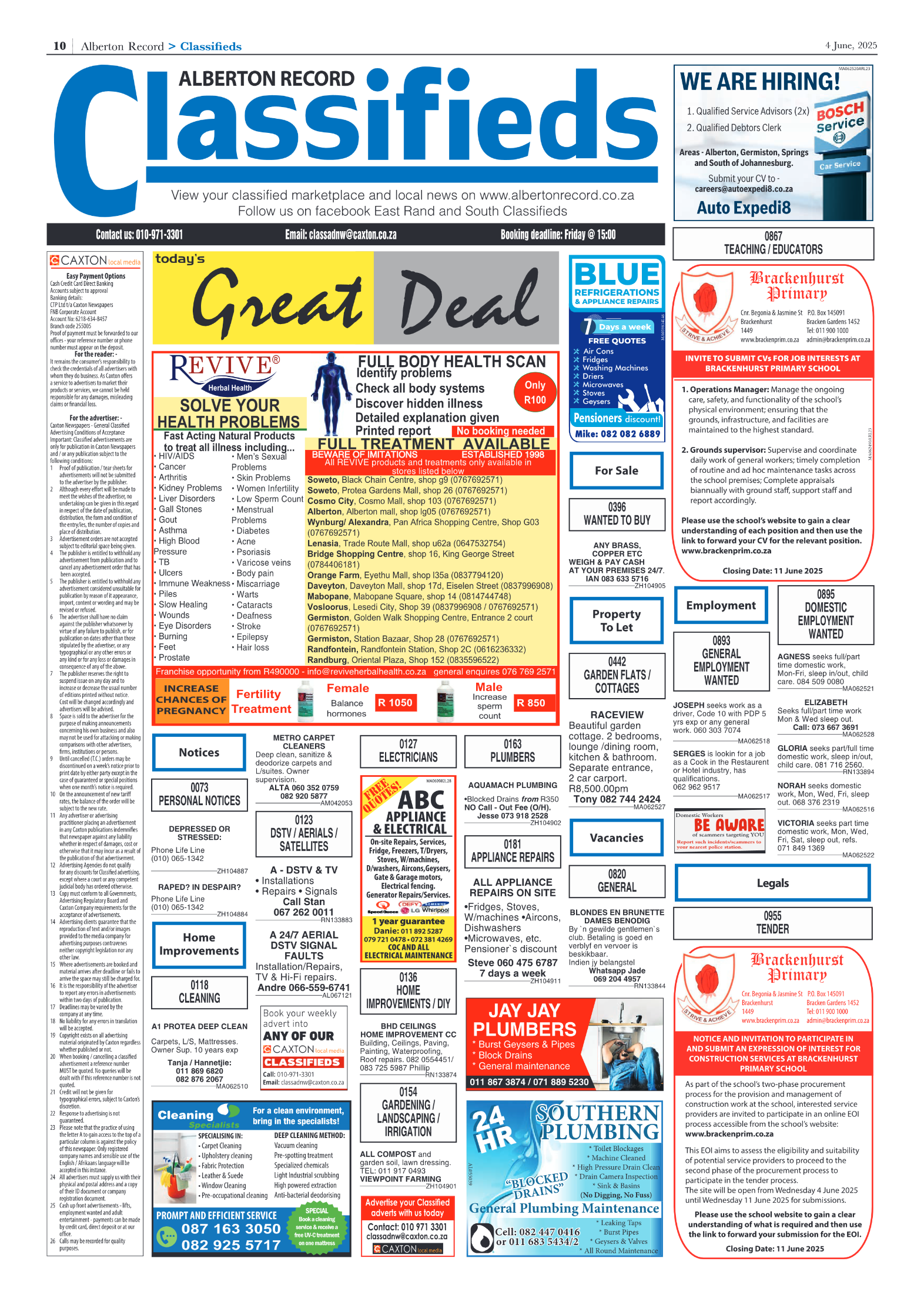 Alberton Record 4 June 2025 page 10