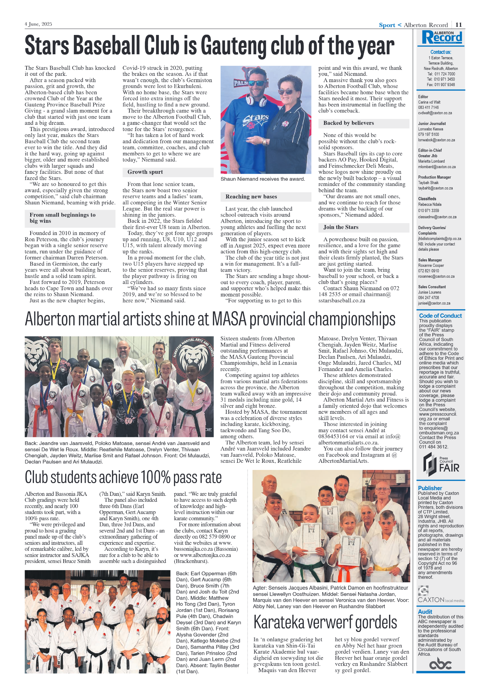 Alberton Record 4 June 2025 page 11