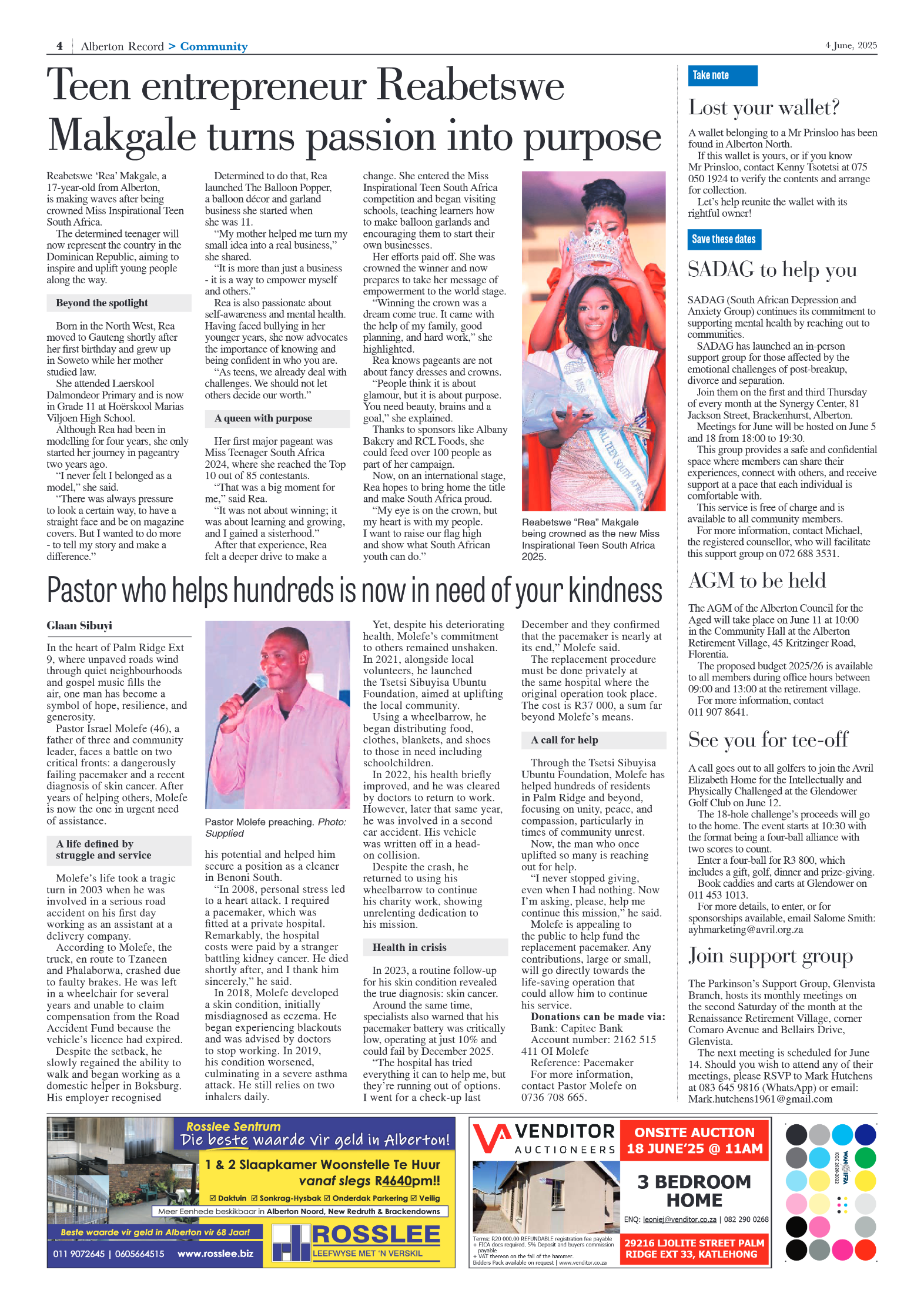 Alberton Record 4 June 2025 page 4