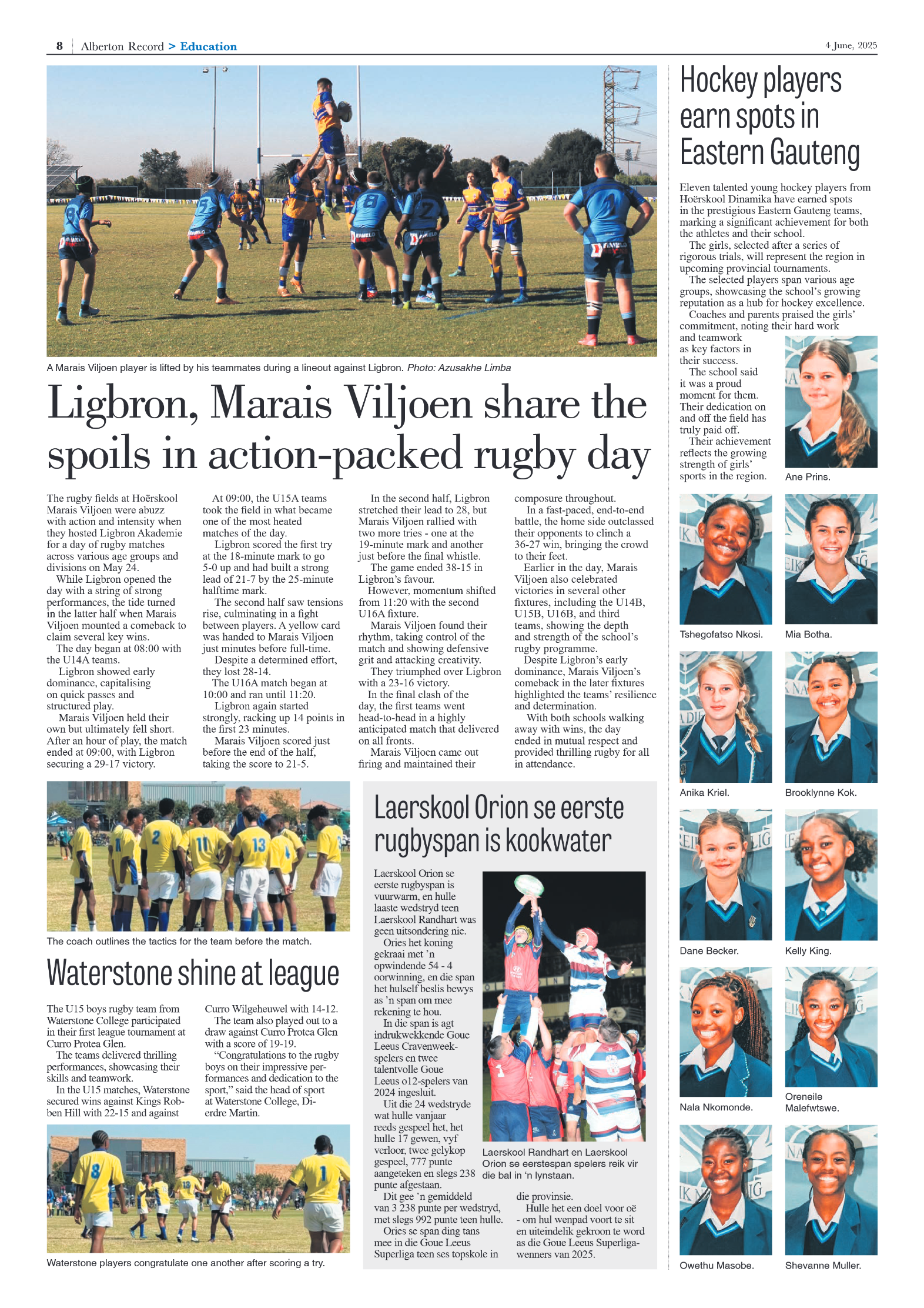 Alberton Record 4 June 2025 page 8