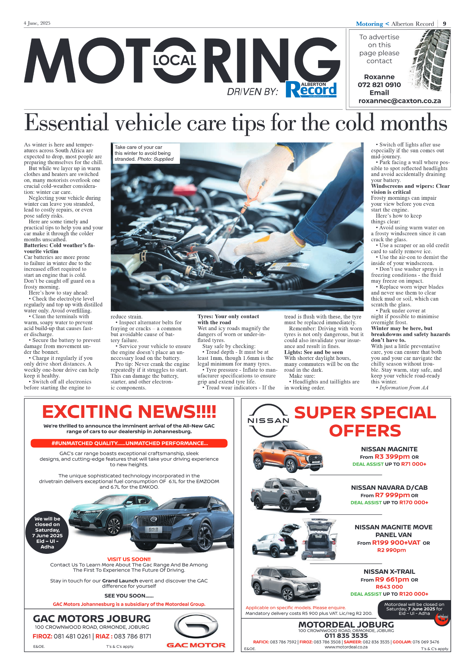 Alberton Record 4 June 2025 page 9