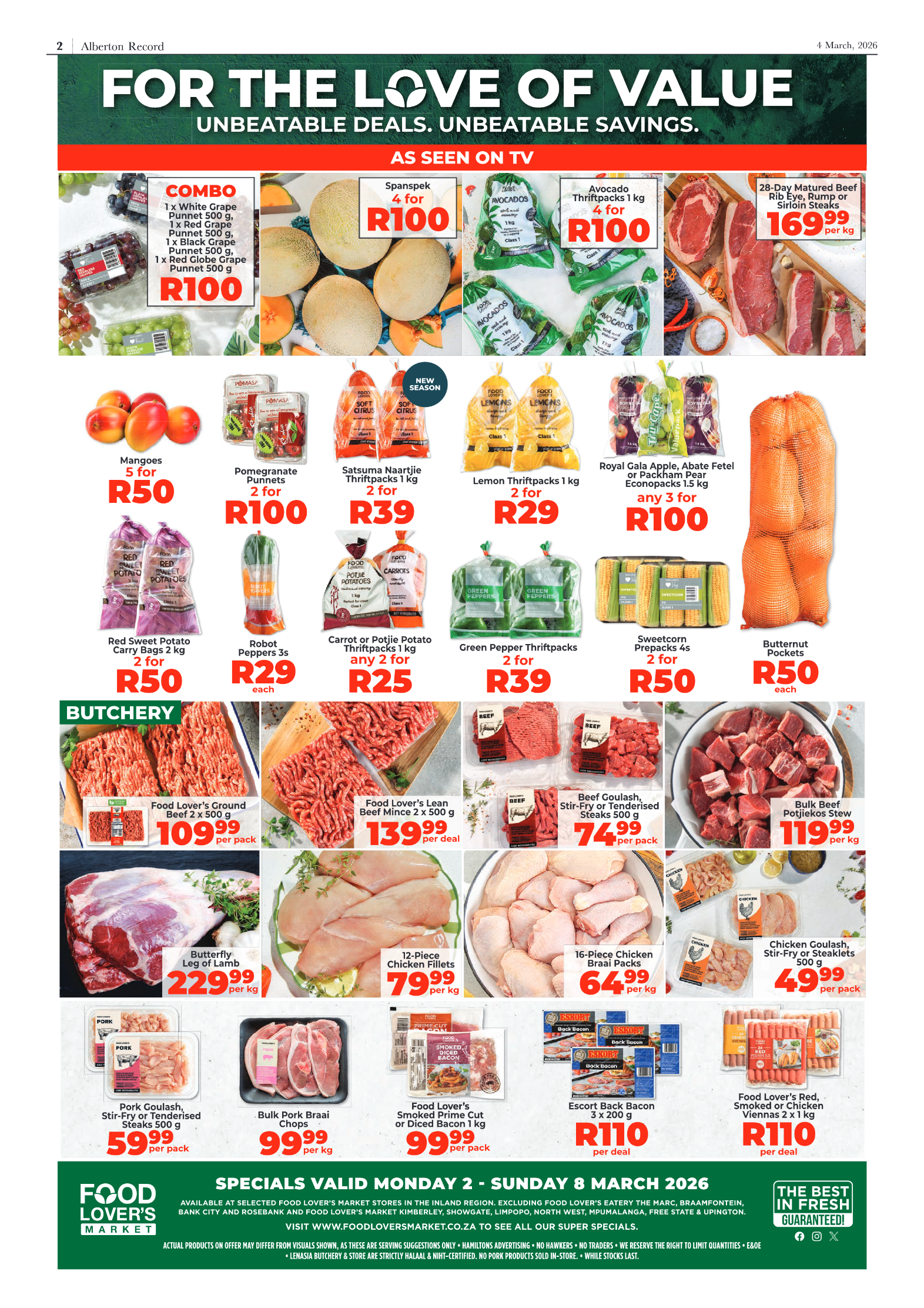 Alberton Record 4 March 2026 page 2