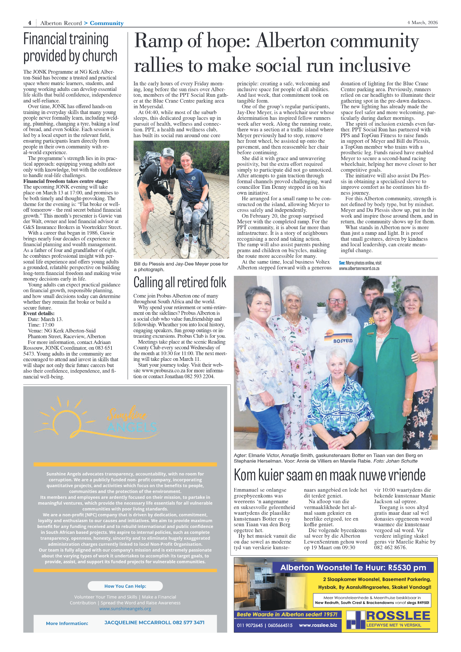 Alberton Record 4 March 2026 page 4