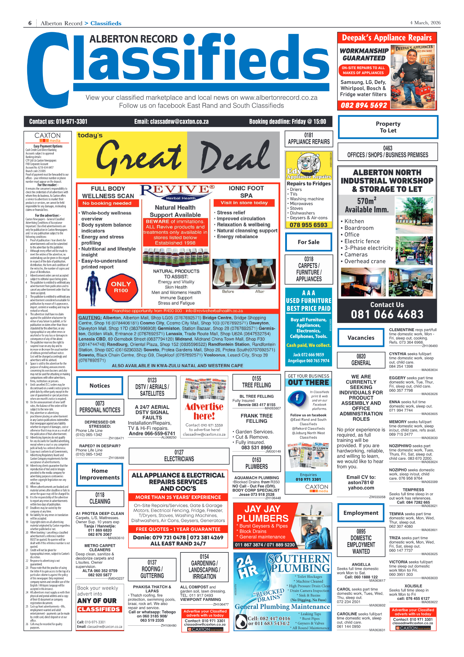 Alberton Record 4 March 2026 page 6