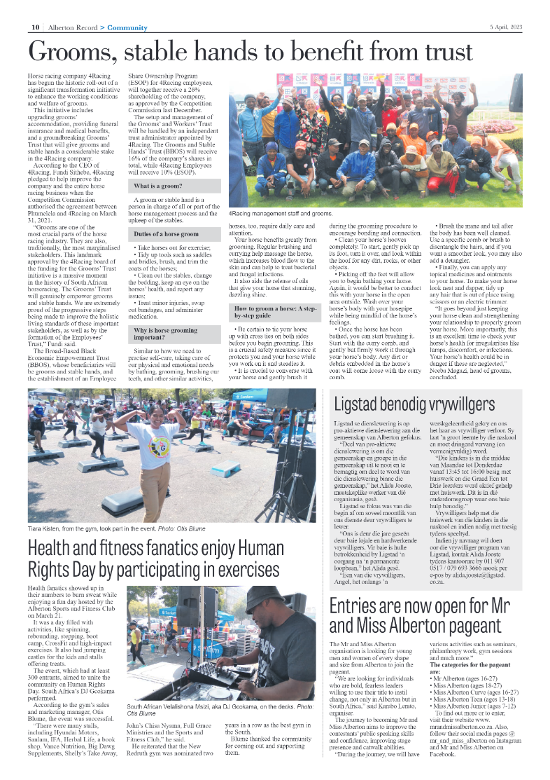 Alberton Record 5 April 2023 page 10