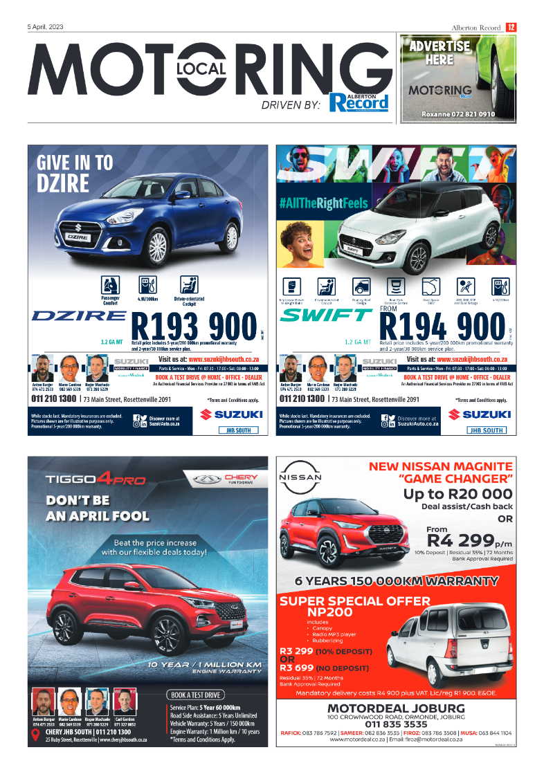 Alberton Record 5 April 2023 page 12