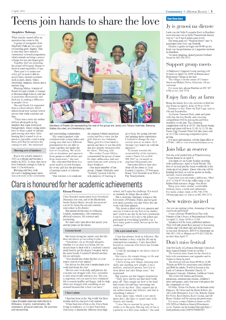 Alberton Record 5 April 2023 page 3