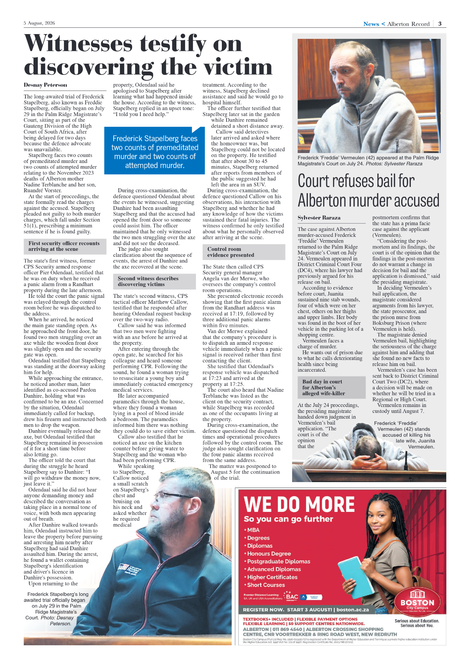 Alberton Record 5 August 2026 page 5