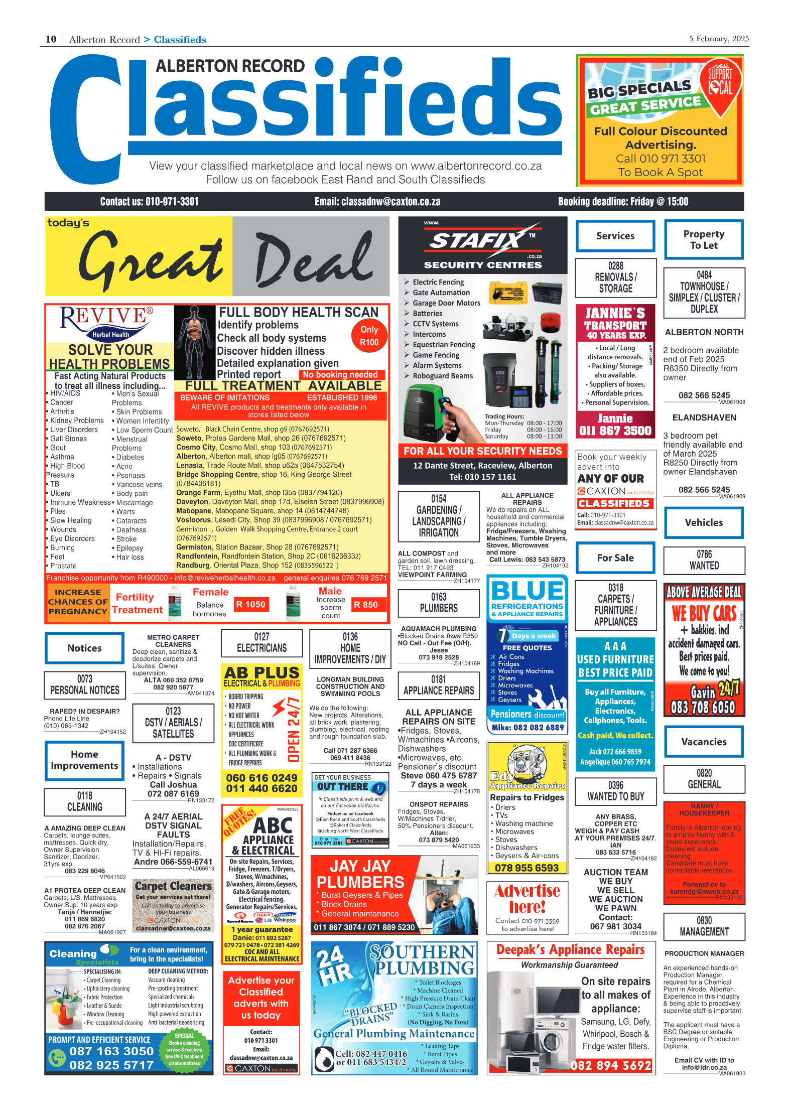 Alberton Record 5 February 2025 page 10