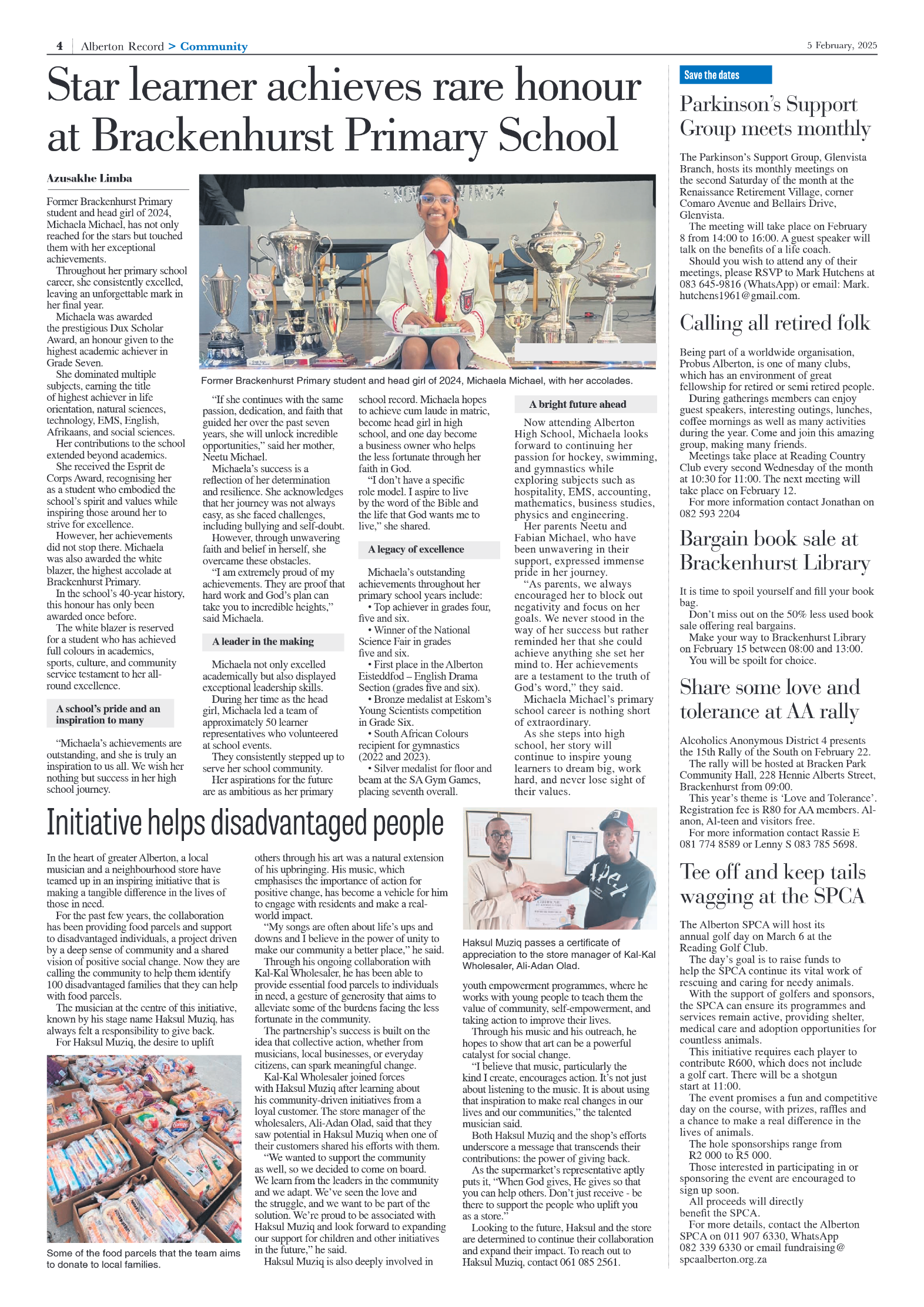 Alberton Record 5 February 2025 page 4