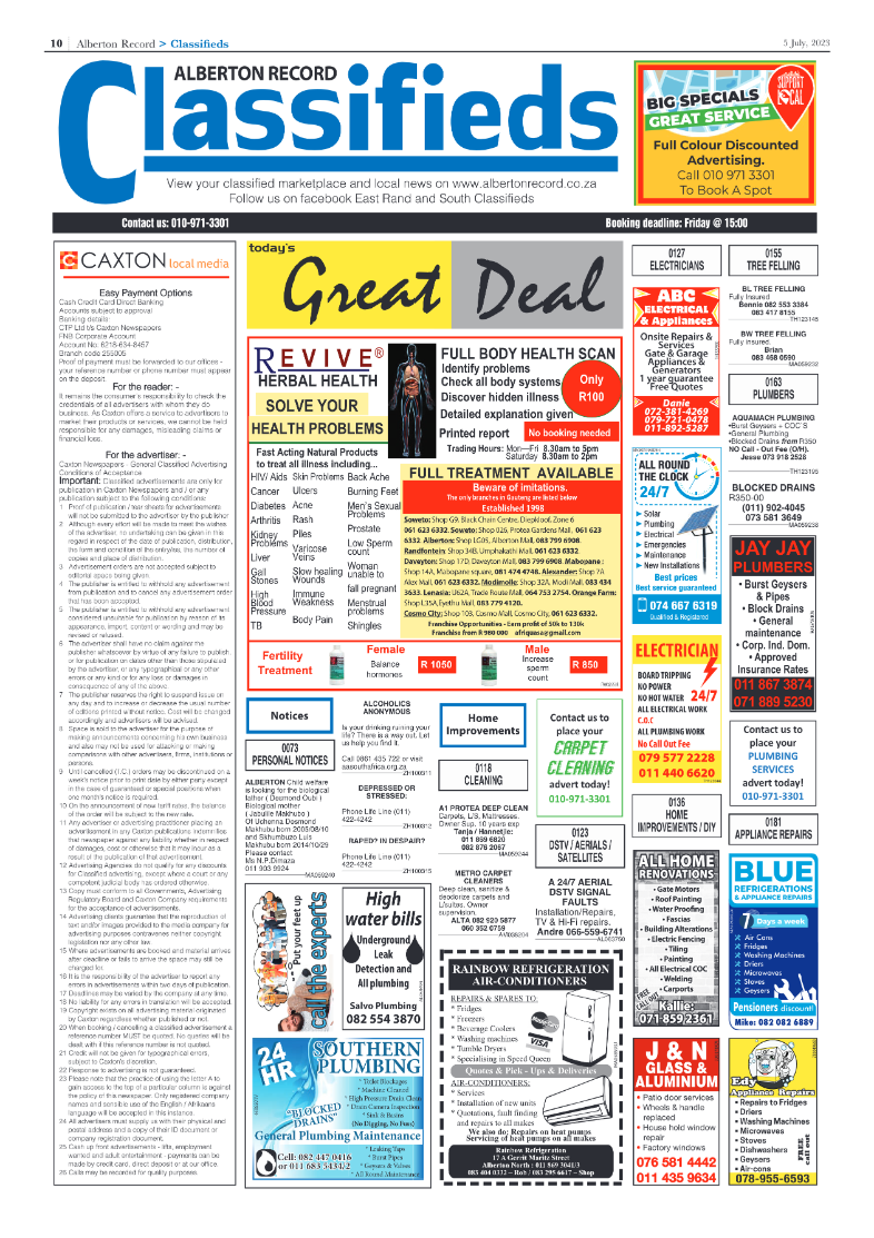 Alberton Record 5 July 2023 page 10