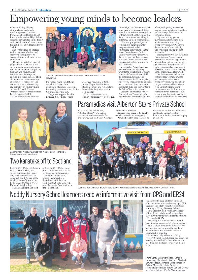 Alberton Record 5 July 2023 page 6