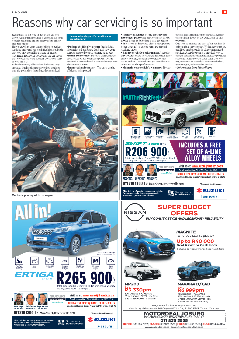 Alberton Record 5 July 2023 page 9