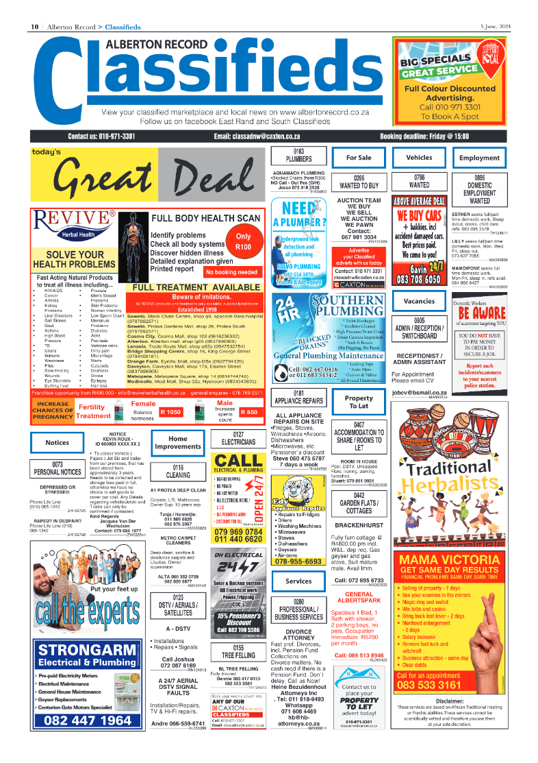 Alberton Record 5 June 2024 page 10
