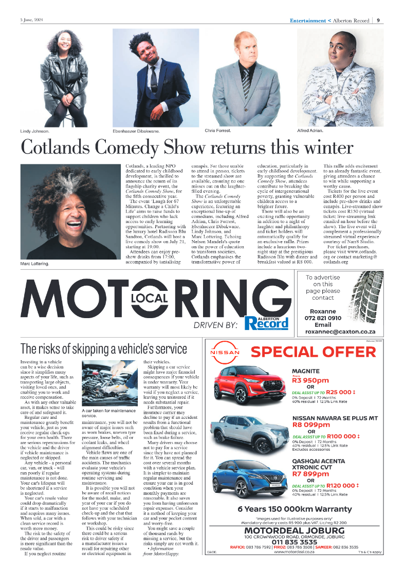 Alberton Record 5 June 2024 page 9