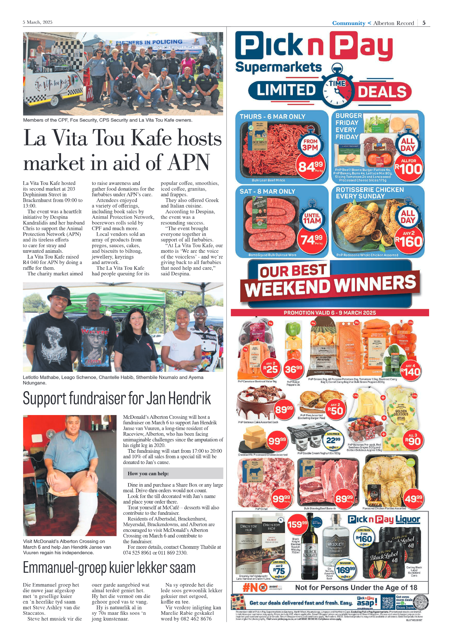 Alberton Record 5 March 2025 page 5