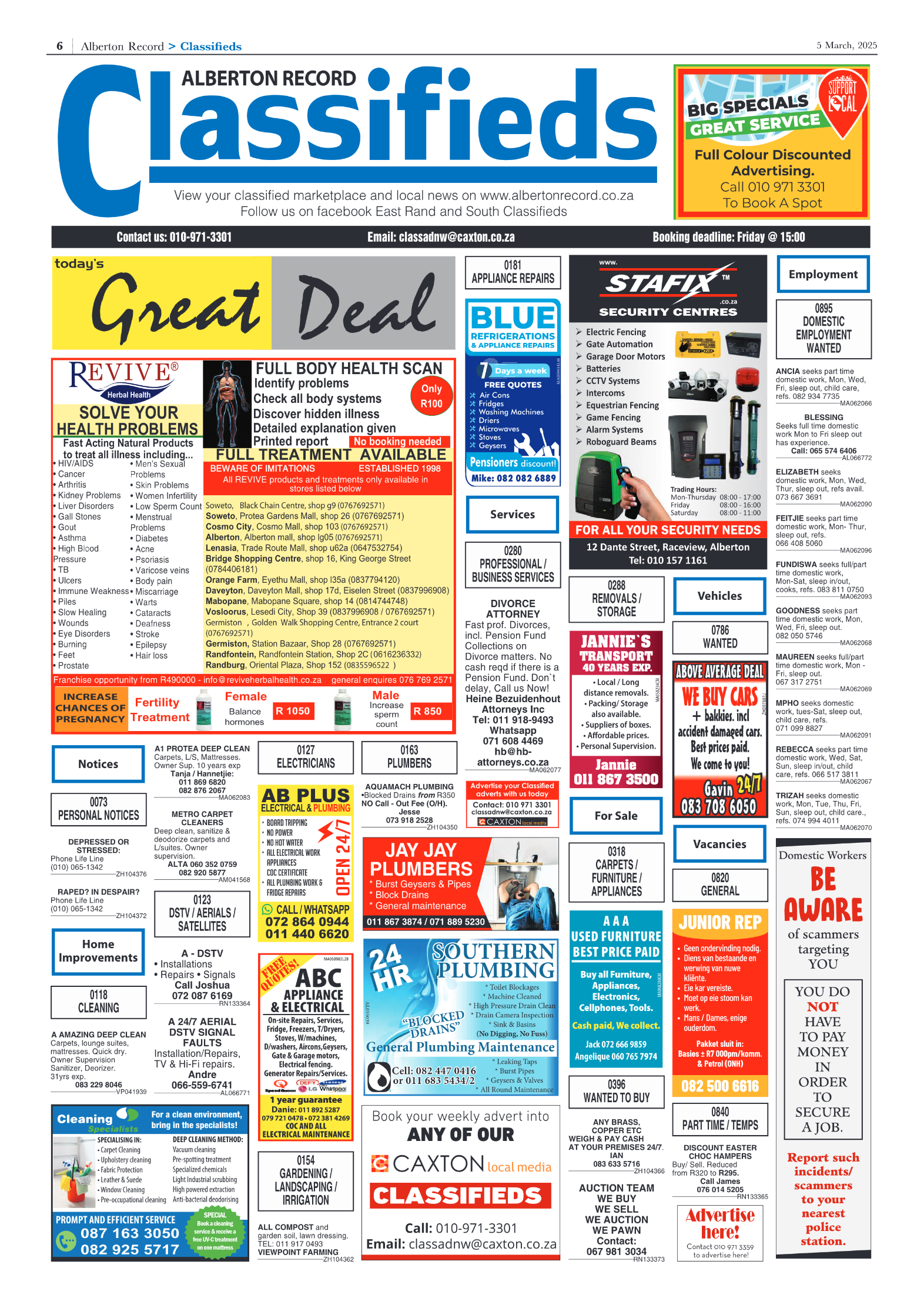 Alberton Record 5 March 2025 page 6