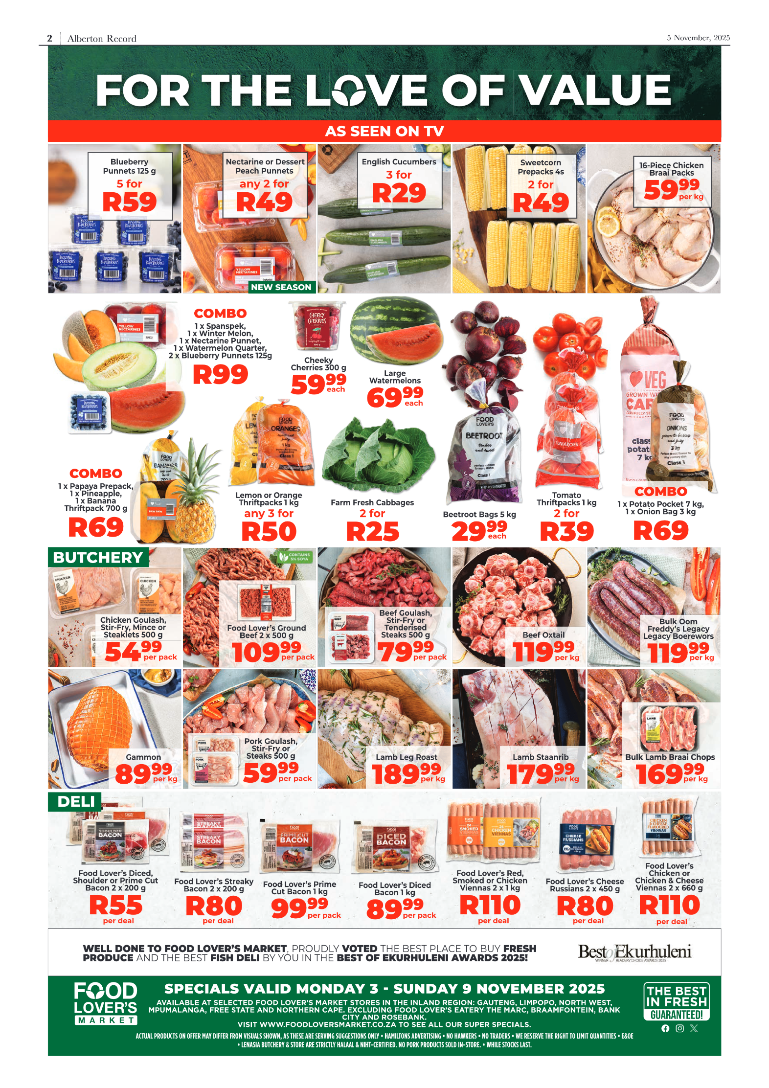 Alberton Record 5 November 2025 page 2