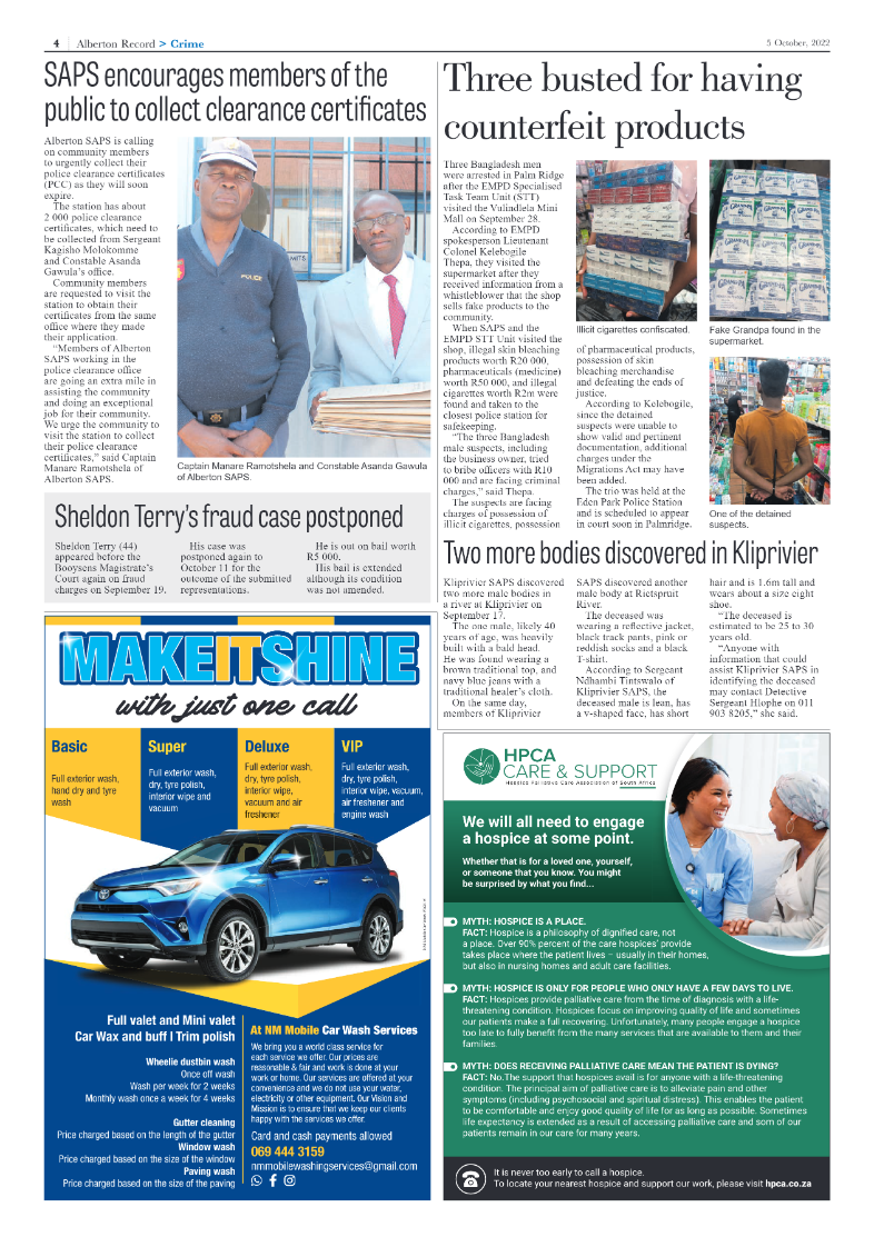 Alberton Record 5 October 2022 page 6