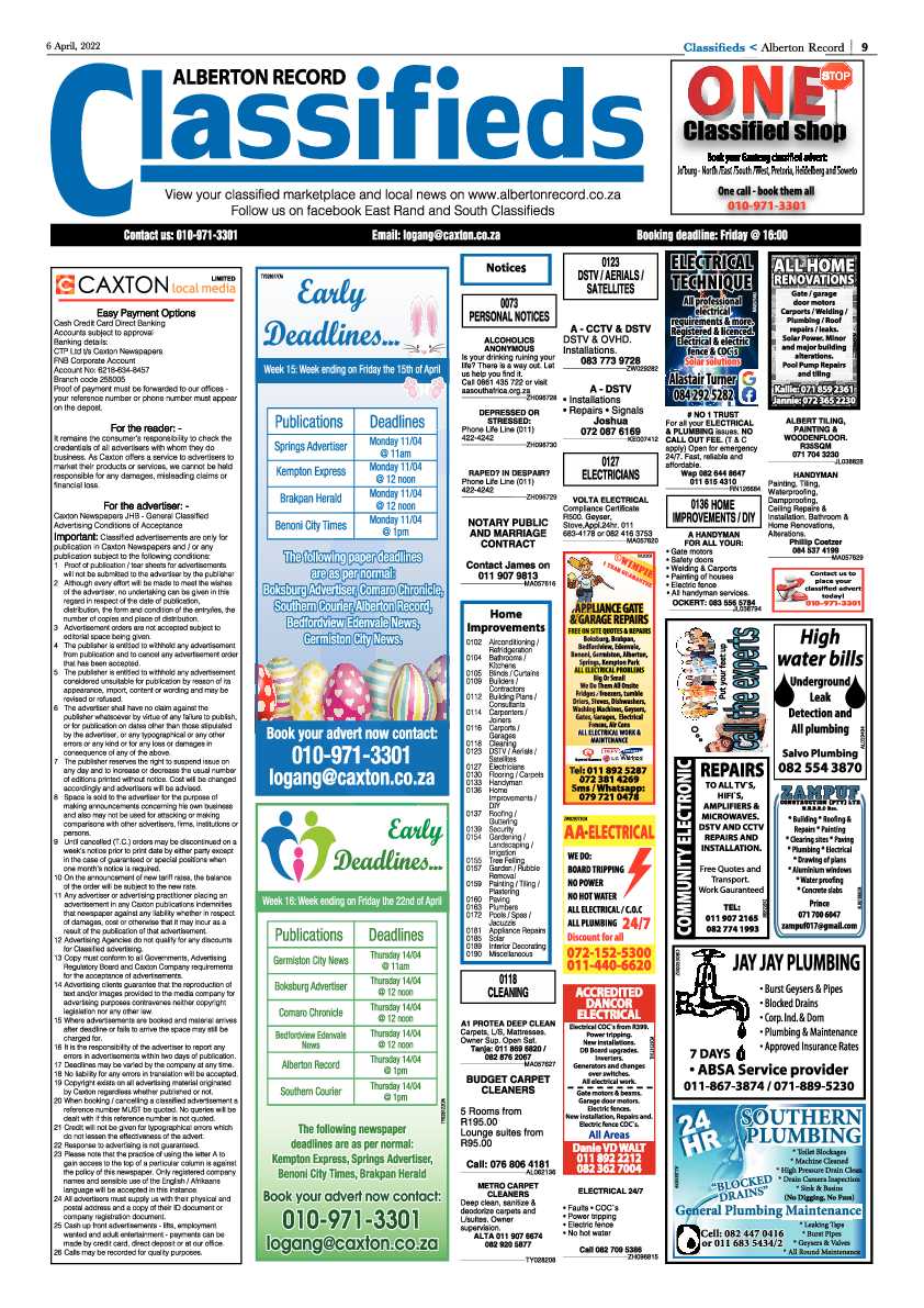 Alberton Record 6 April 2022 page 11