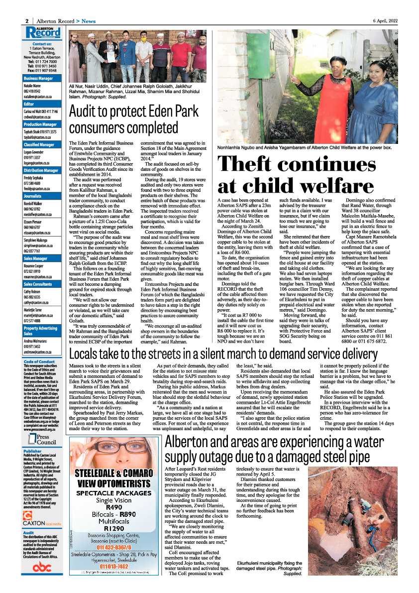 Alberton Record 6 April 2022 page 4