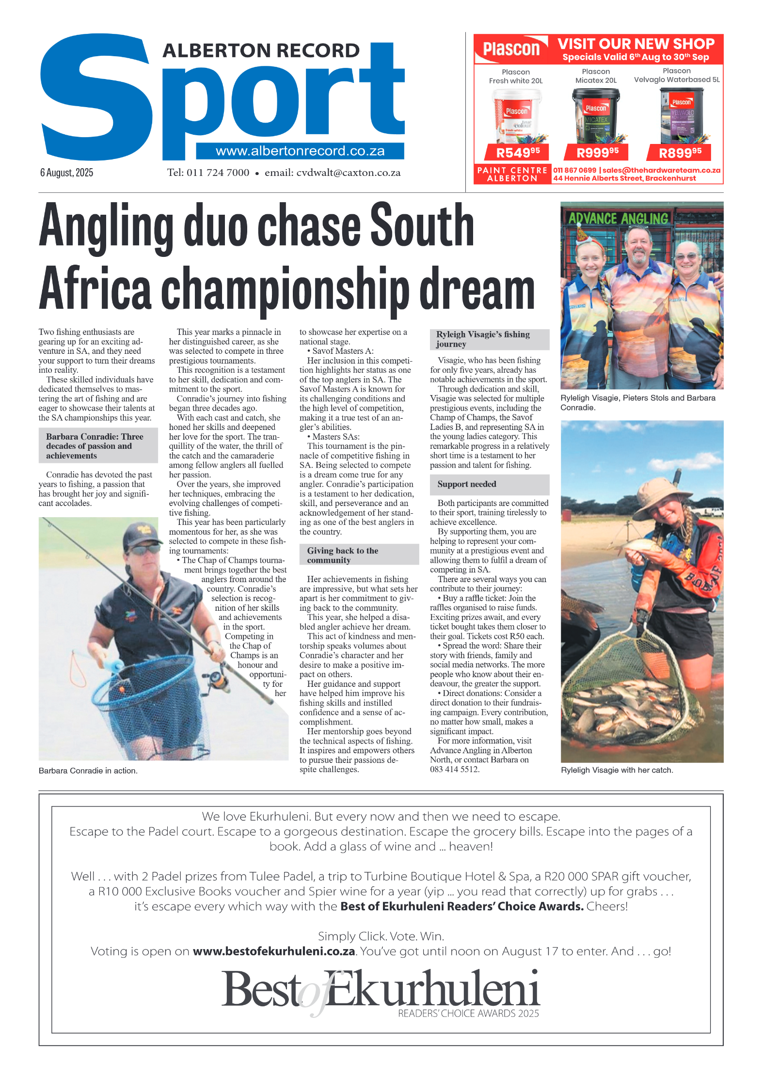 Alberton Record 6 August 2025 page 8
