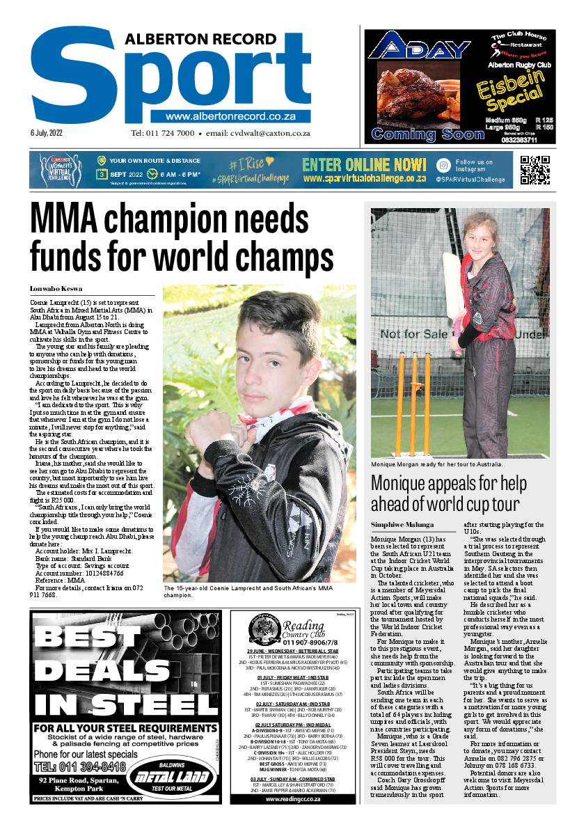 Alberton Record 6 July 2022 page 14