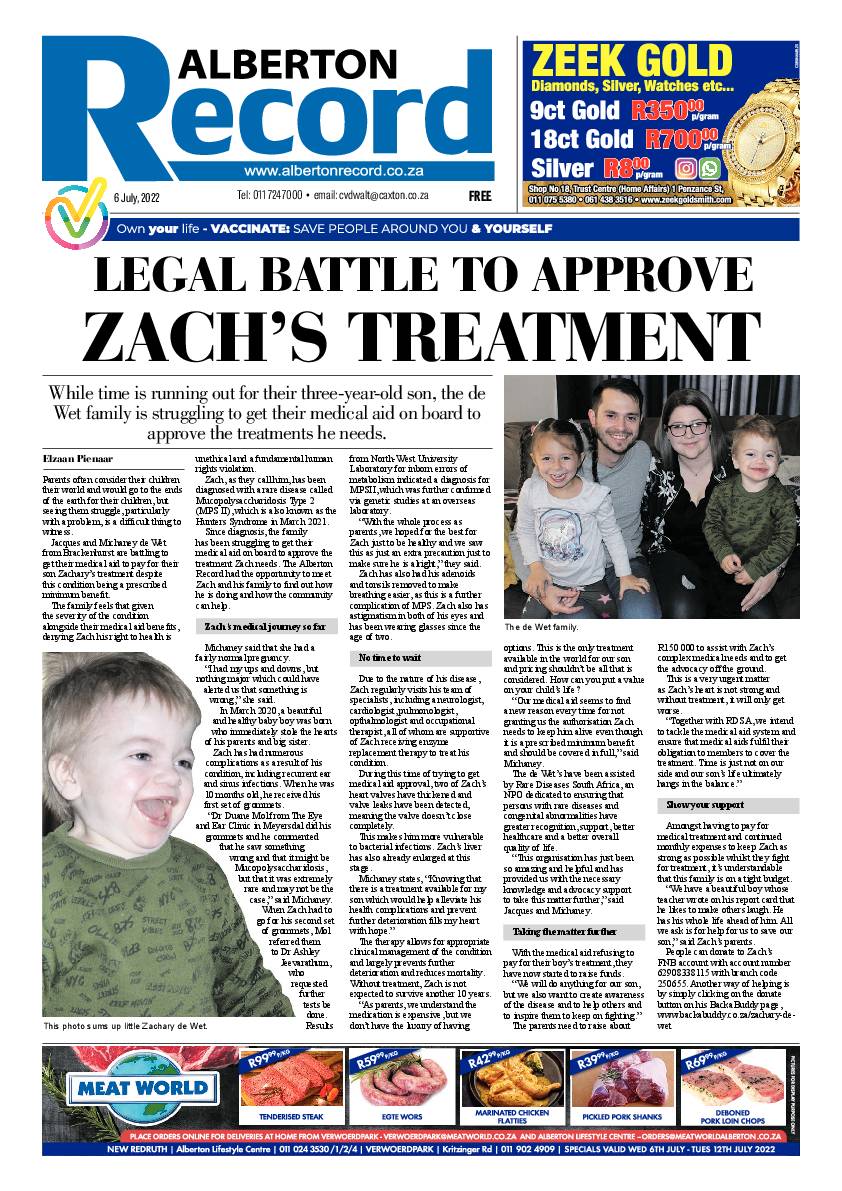 Alberton Record 6 July 2022 page 3