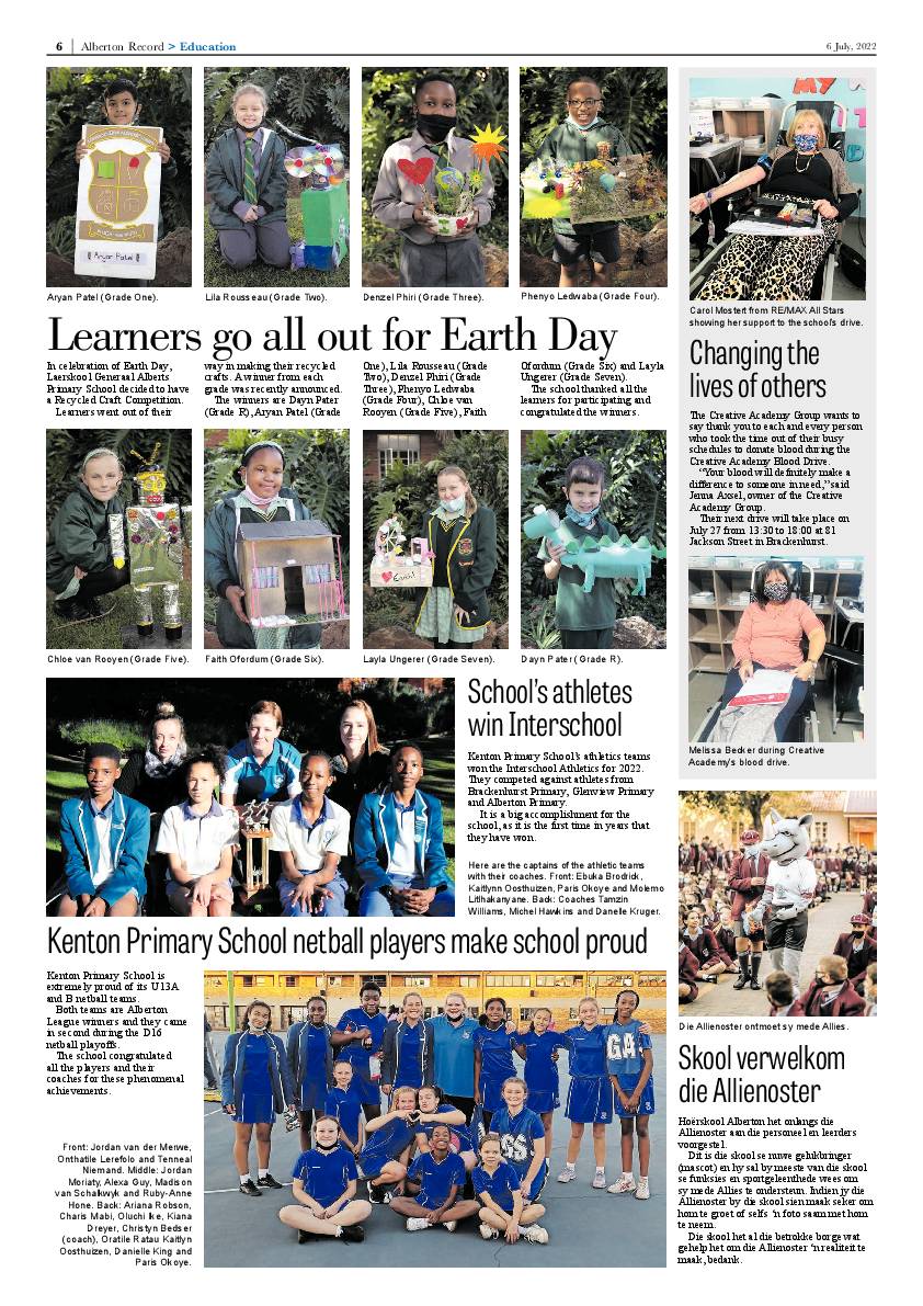 Alberton Record 6 July 2022 page 8