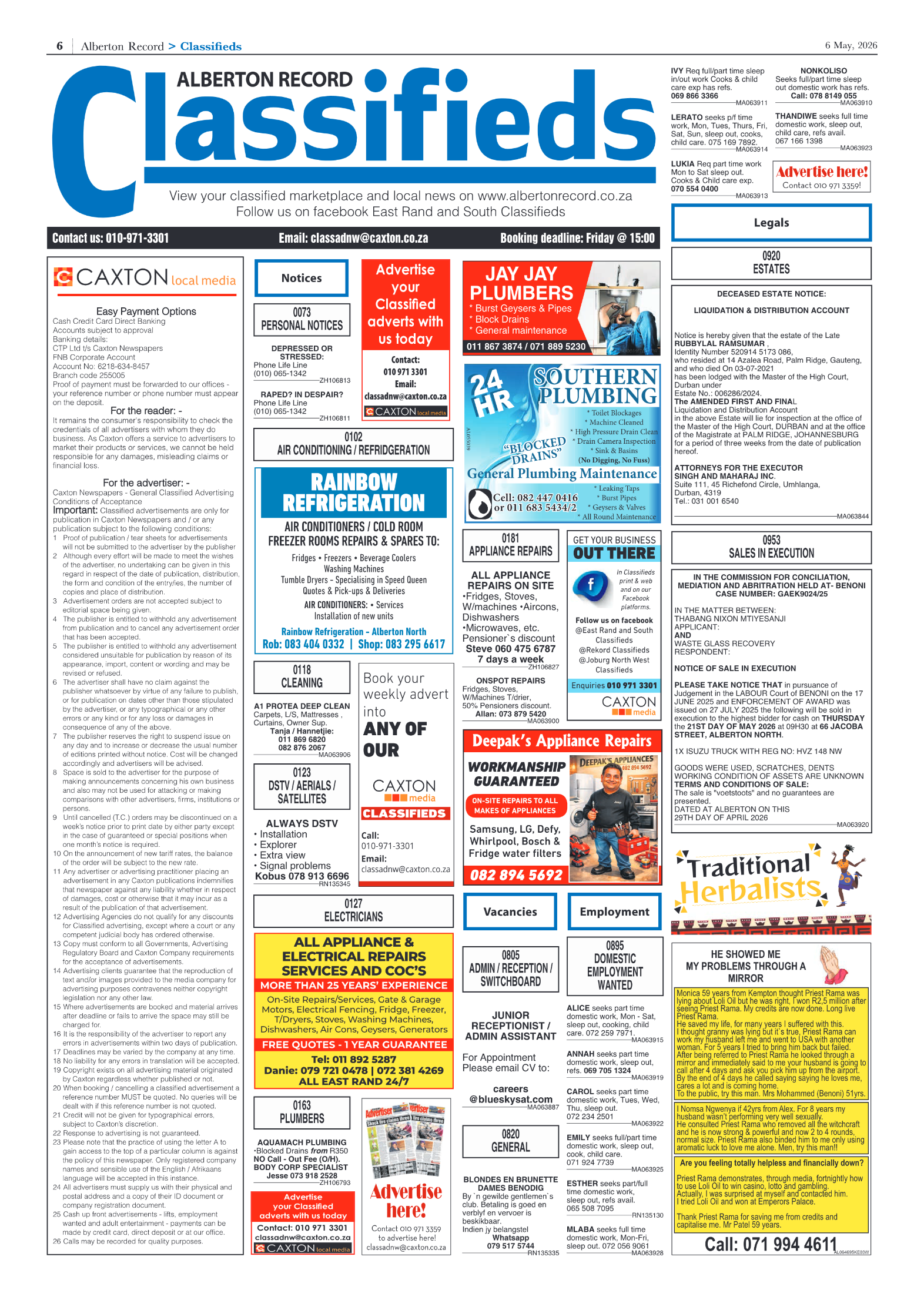 Alberton Record 6 May 2026 page 6