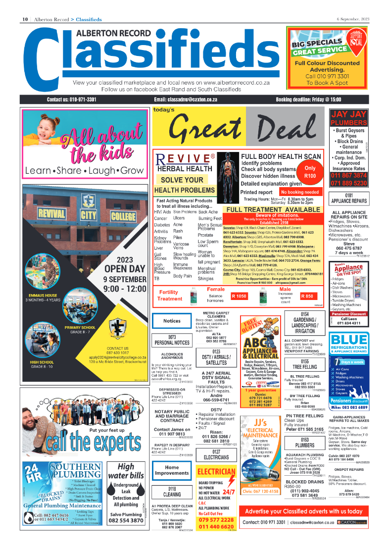 Alberton Record 6 September 2023 page 10