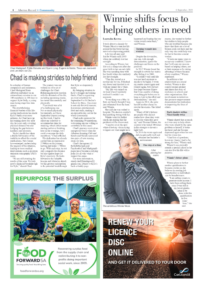 Alberton Record 6 September 2023 page 4