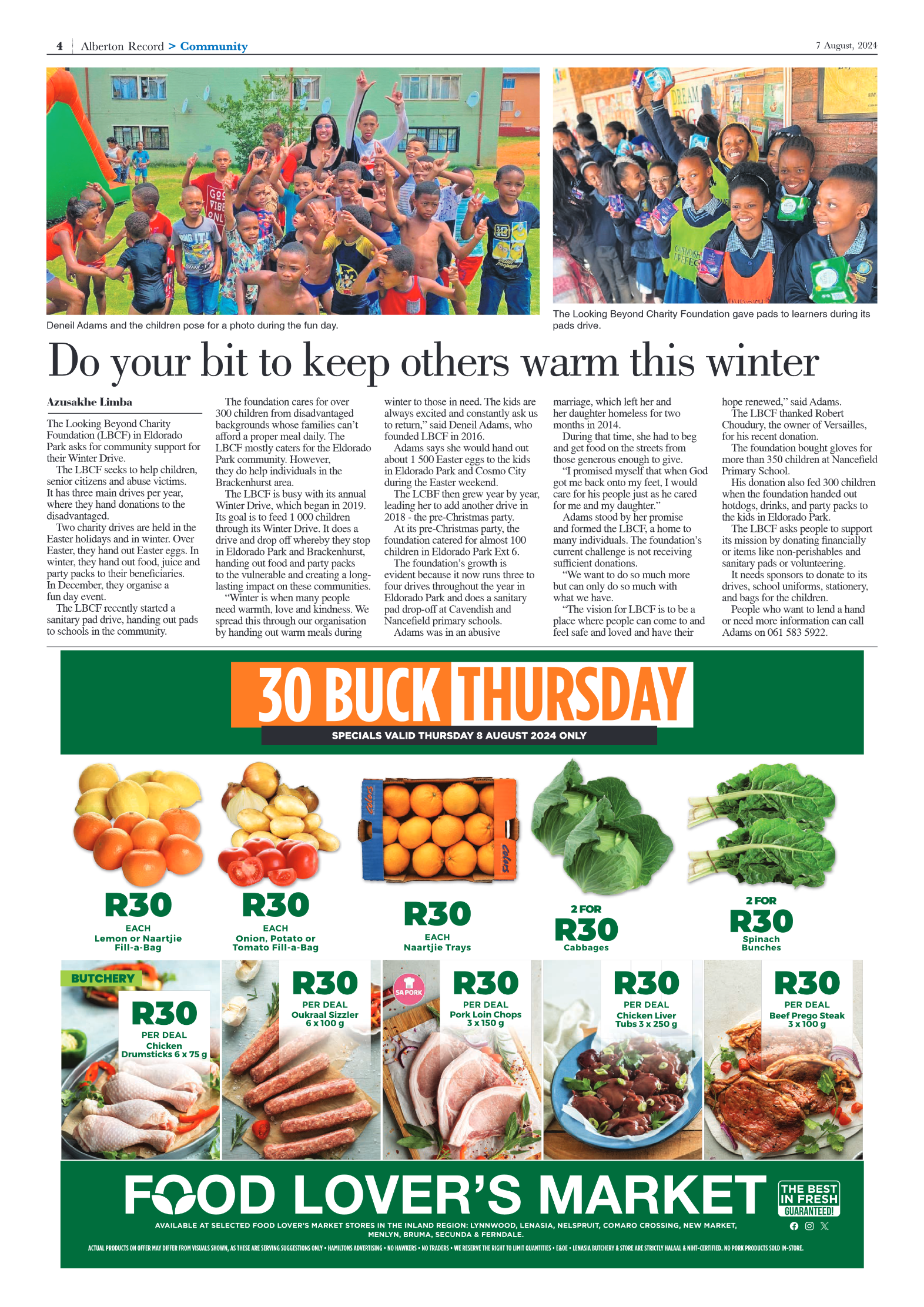 Alberton Record 7 August 2024 page 4