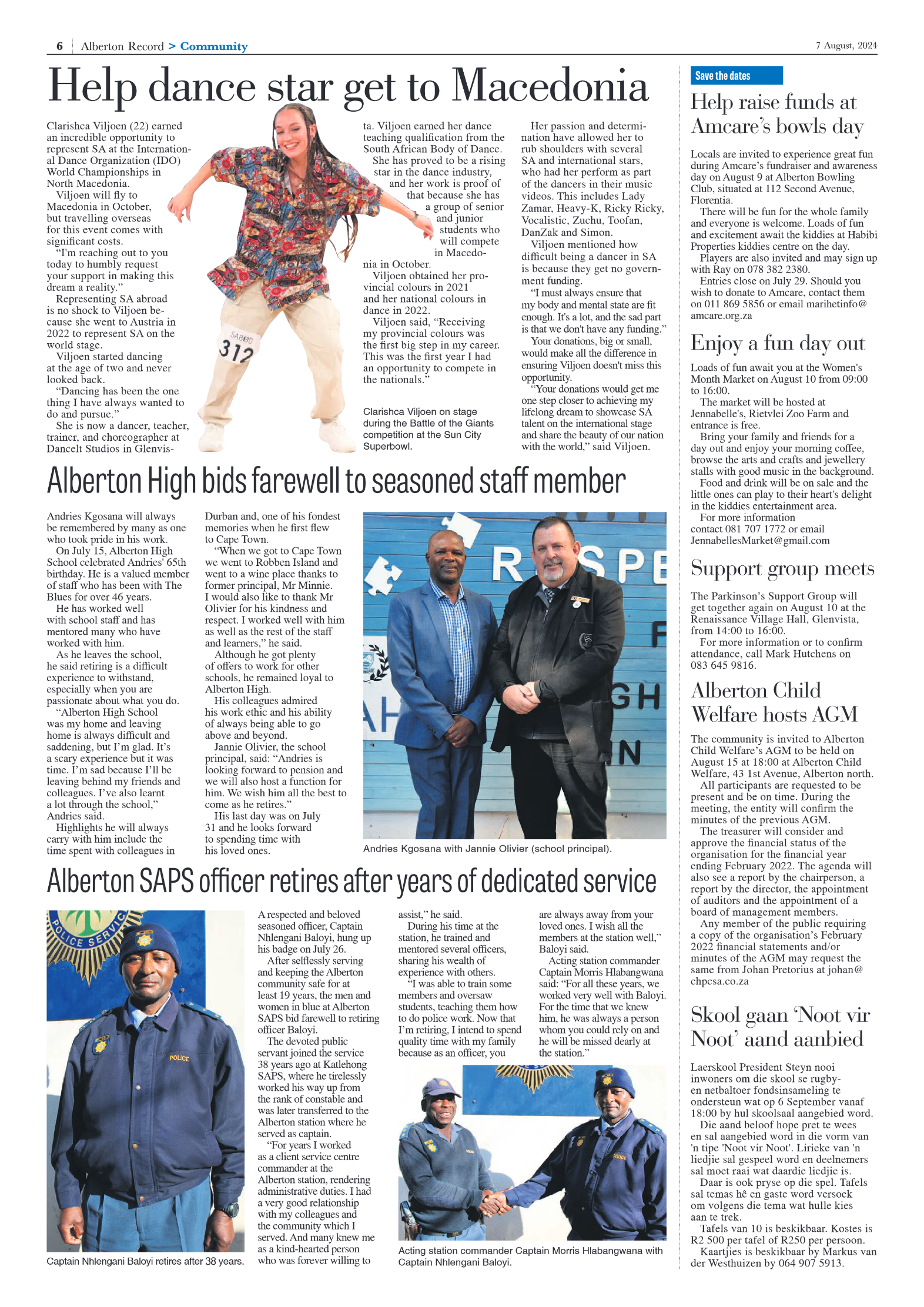 Alberton Record 7 August 2024 page 6