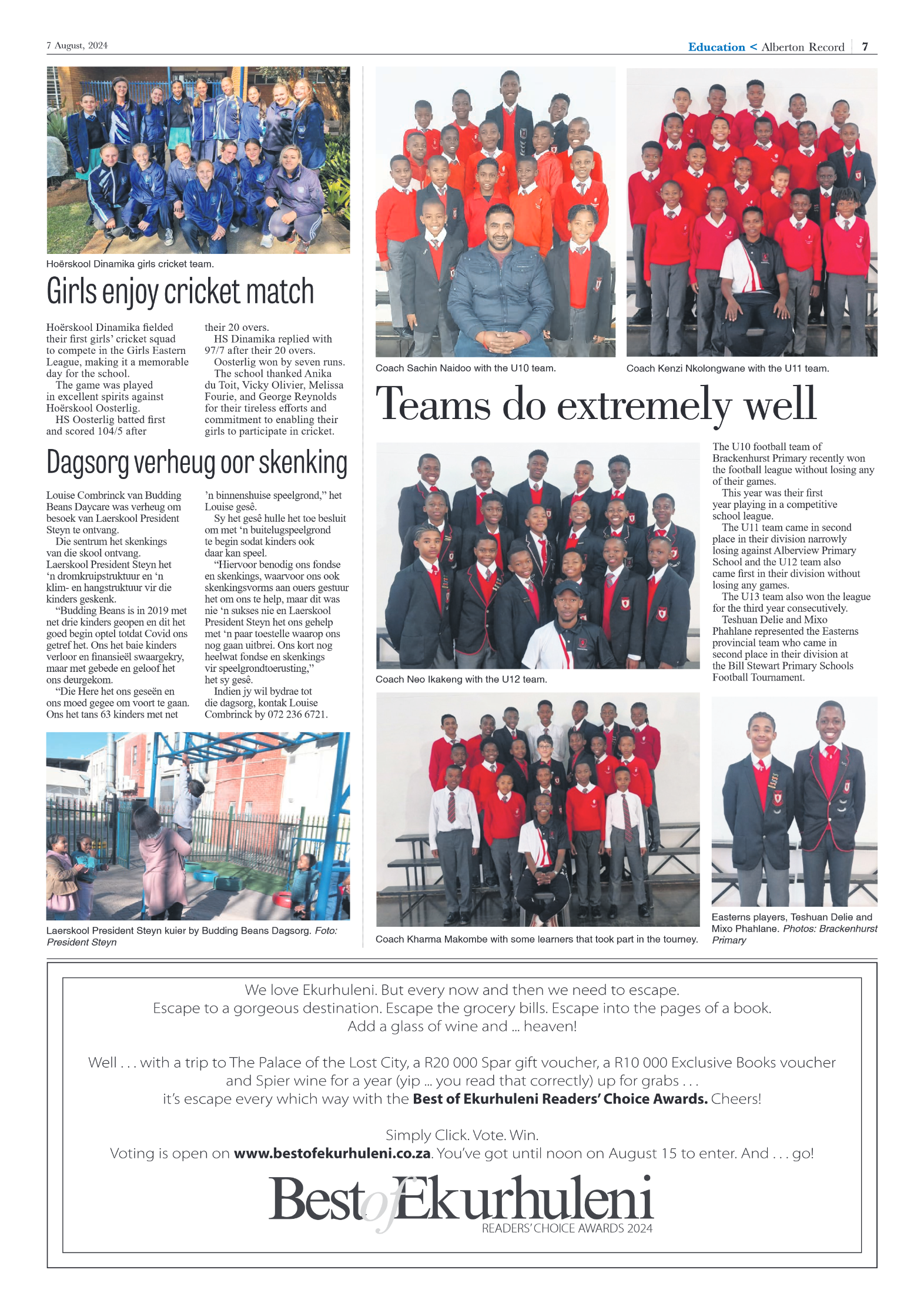 Alberton Record 7 August 2024 page 7