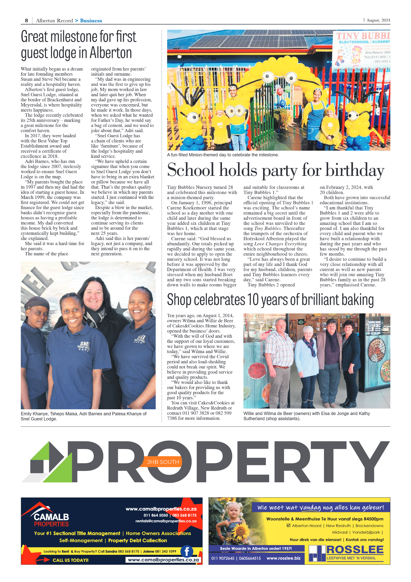 Alberton Record 7 August 2024 page 8