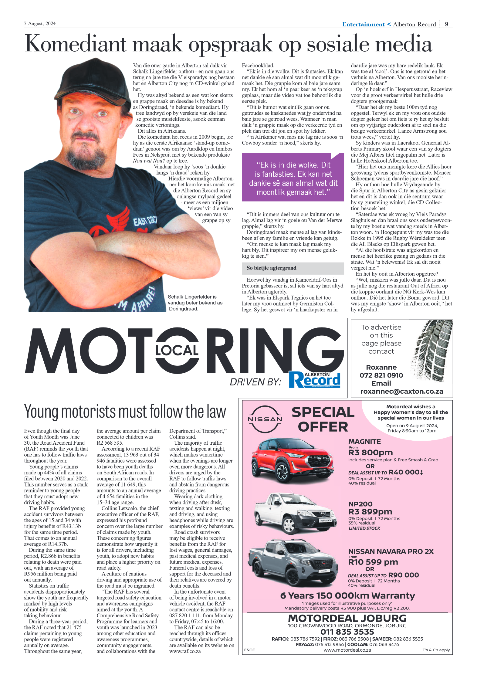 Alberton Record 7 August 2024 page 9