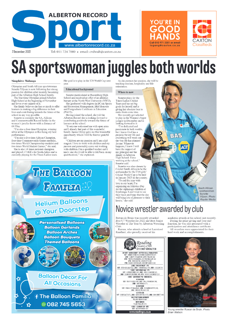 Alberton Record 7 Dec 2022 page 12