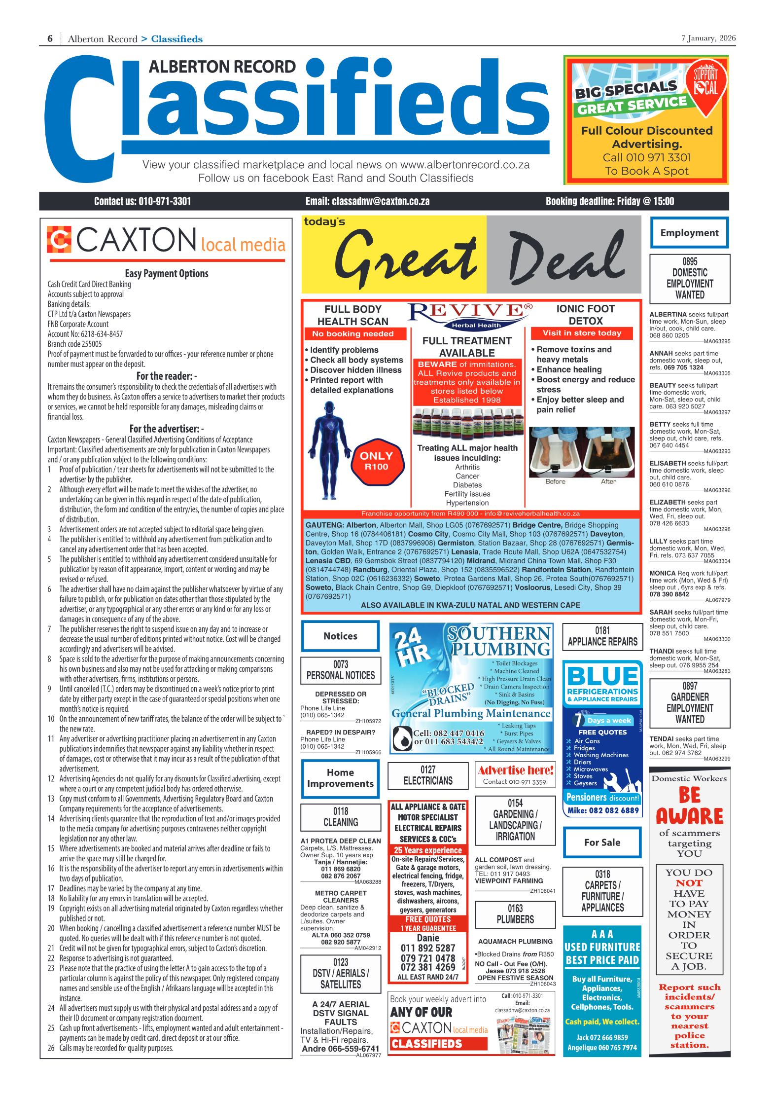 Alberton Record 7 January 2026 page 6