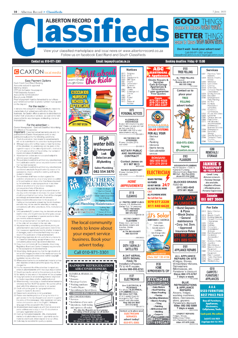 Alberton Record 7 June 2023 page 10