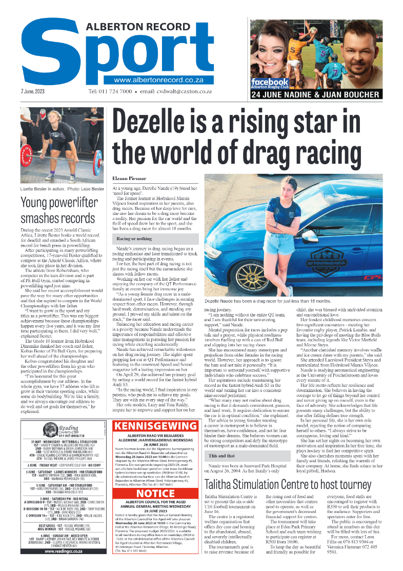 Alberton Record 7 June 2023 page 12