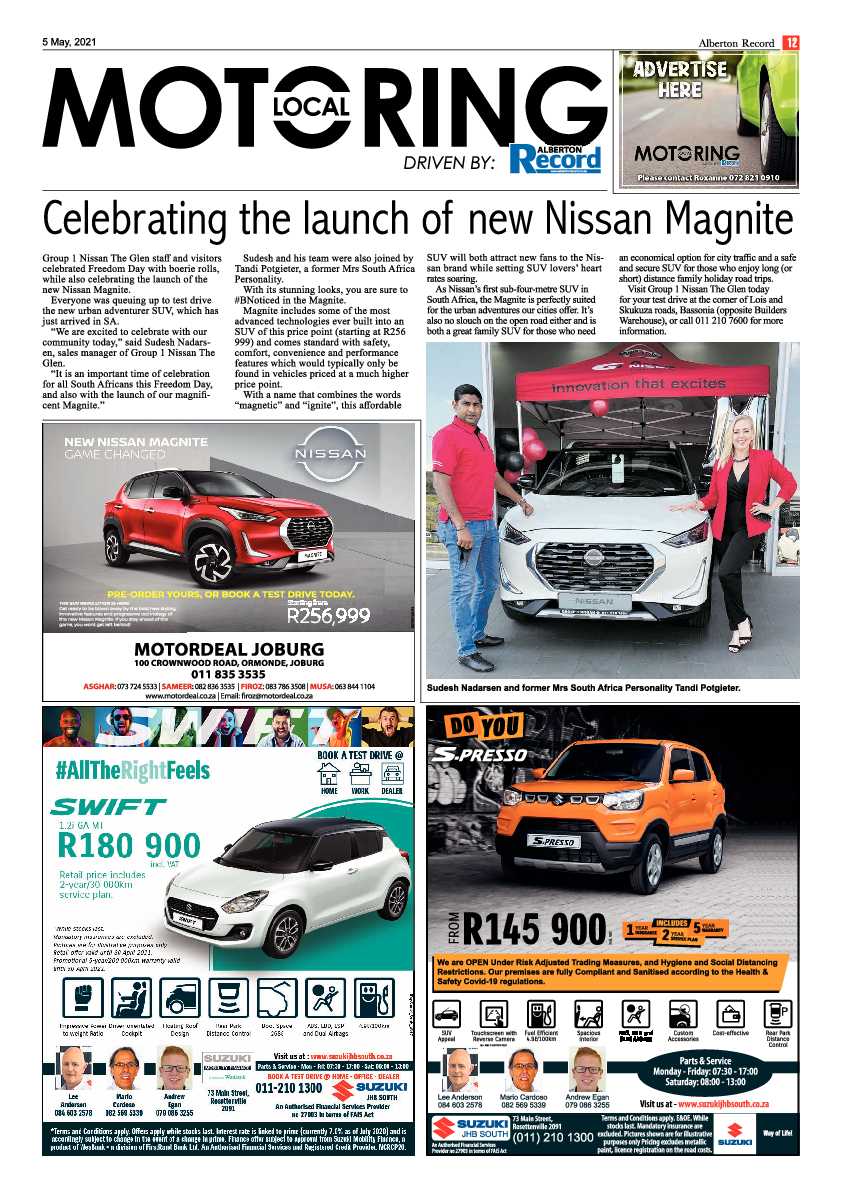 Alberton Record 7 May 2021 page 12
