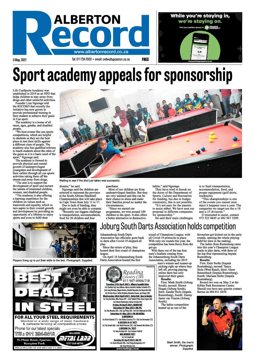 Alberton Record 7 May 2021 page 16