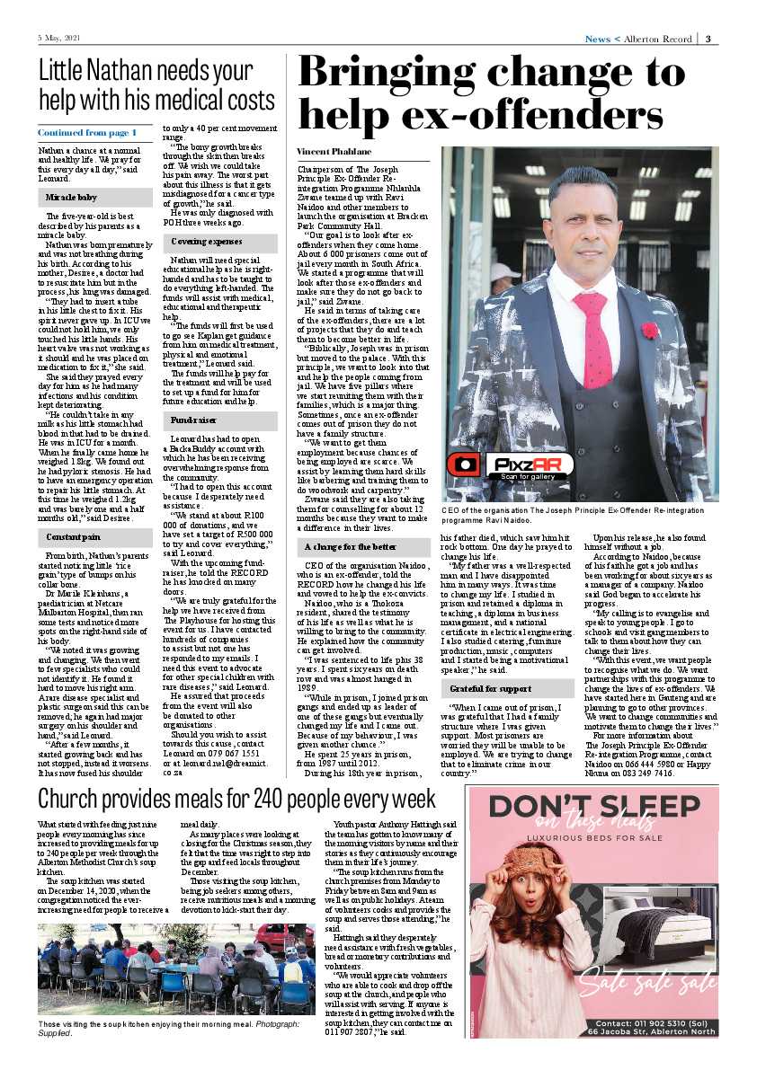 Alberton Record 7 May 2021 page 3