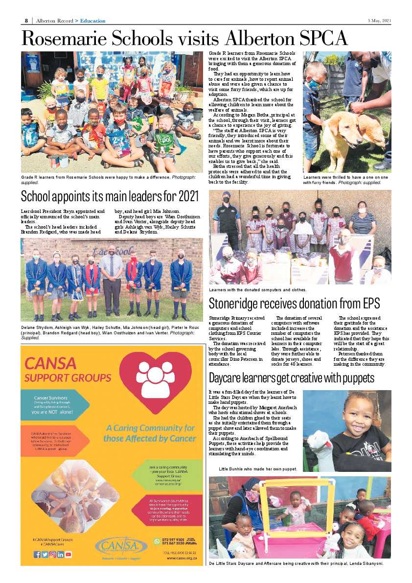 Alberton Record 7 May 2021 page 8