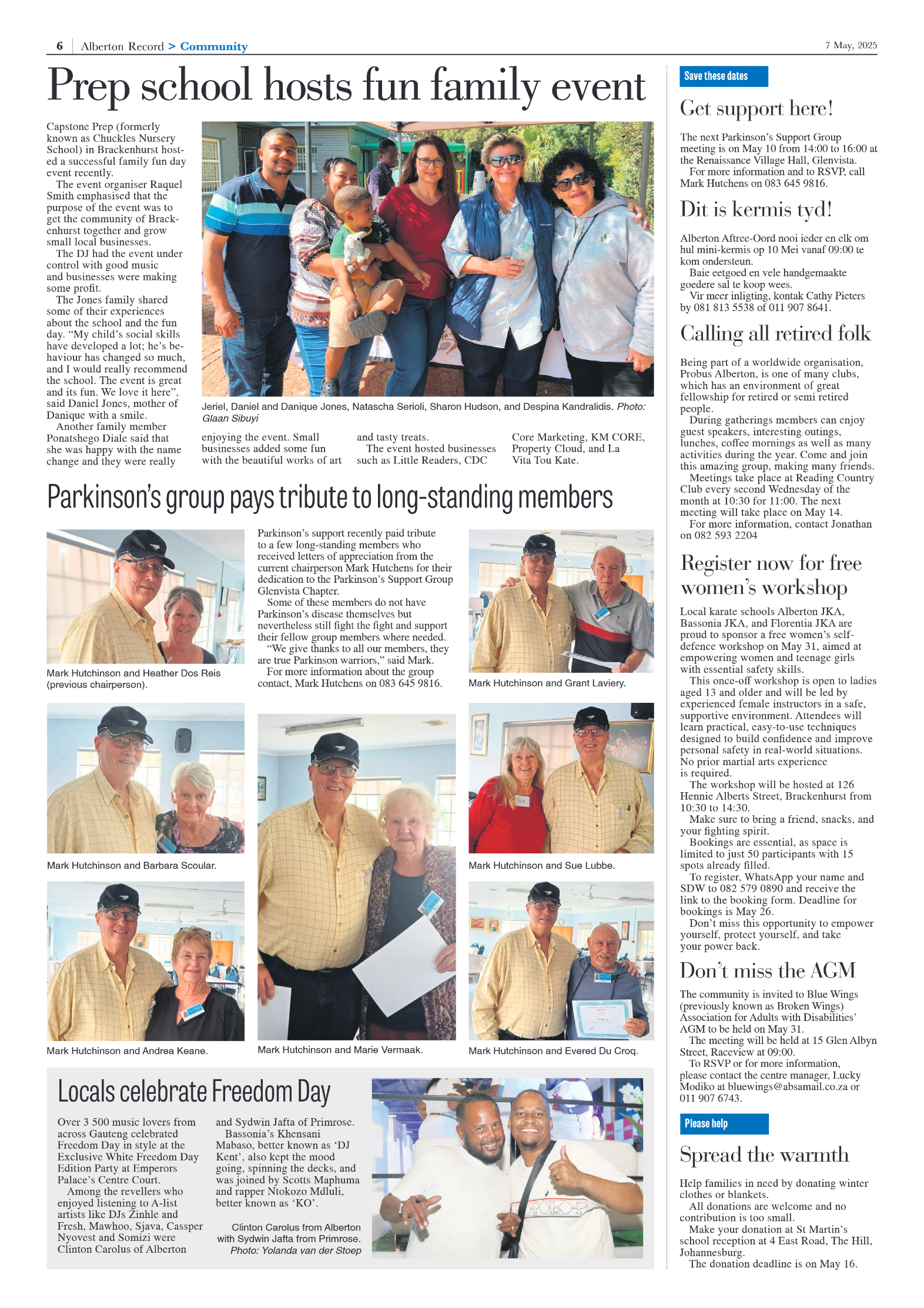 Alberton Record 7 May 2025 page 6