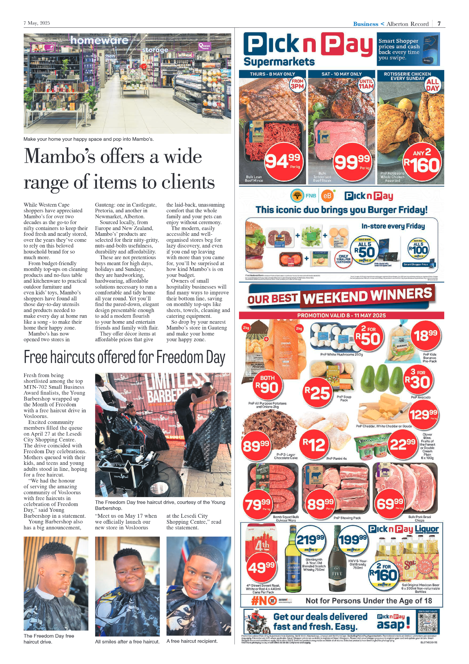 Alberton Record 7 May 2025 page 7