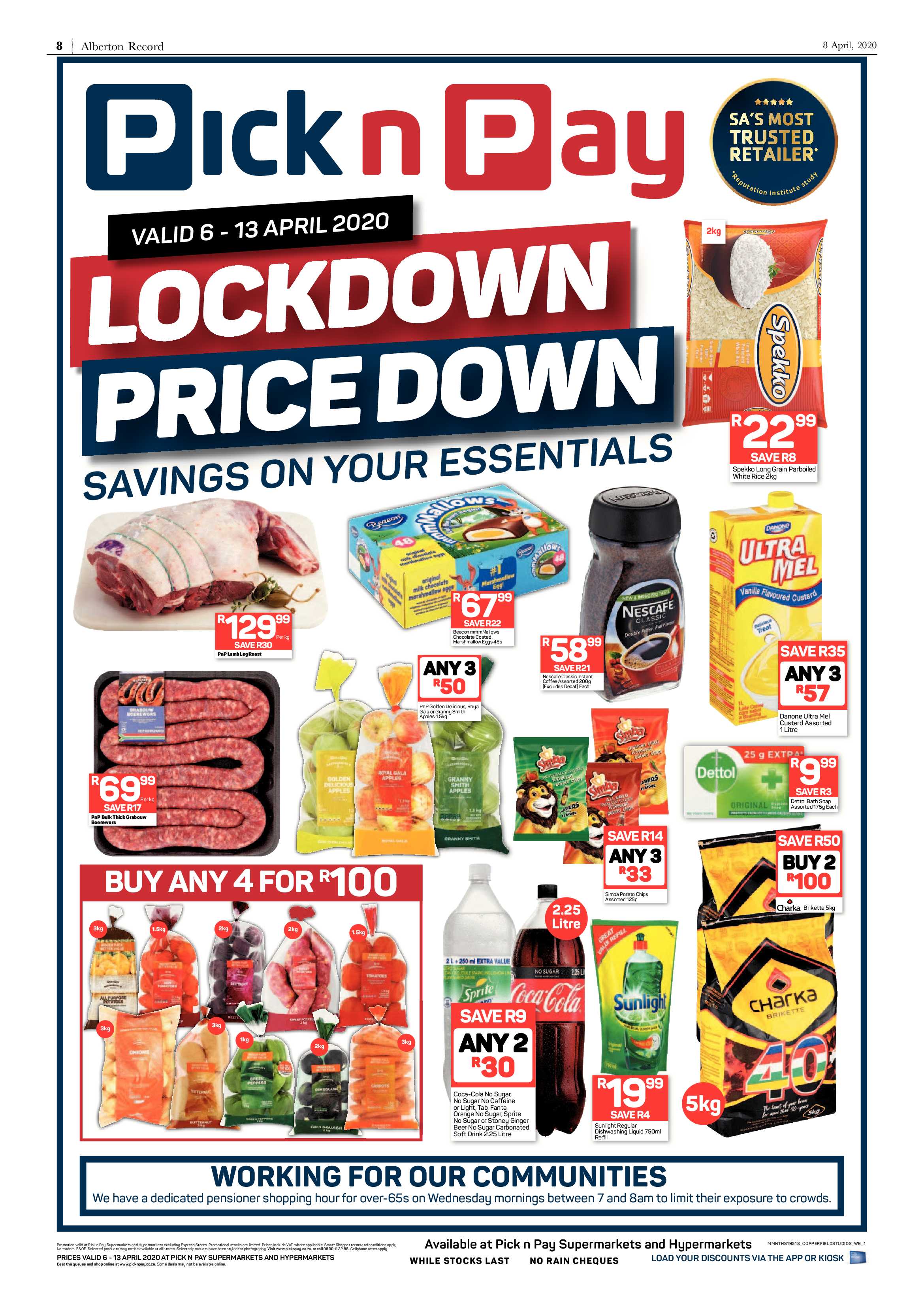 Alberton Record 8 April 2020 page 12